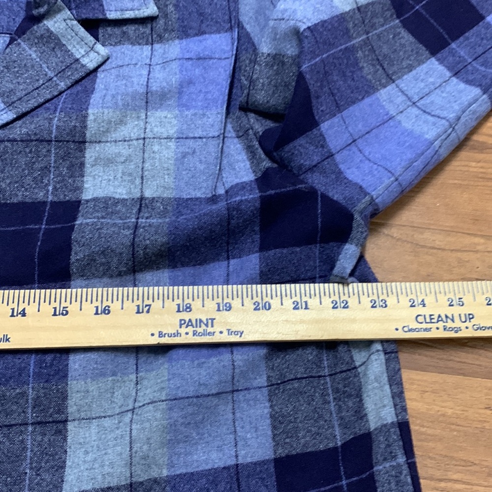 Vintage Pendleton Plaid 100% Virgin Wool Boxy Jacket - Picture 4 of 6